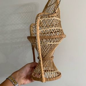 Wicker Doll Chair